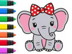 Spill Coloring Book: Elephant
