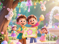 Spill Find The Differences: Easter Egg Hunt