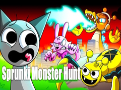 Spill Sprunki Monster Hunt
