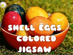 Spill Shell Eggs Colored Jigsaw
