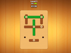 Spill Wood Screw: Bolts Puzzle