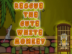 Spill Rescue the Cute White Monkey