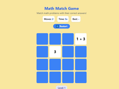 Spill Math Match Game