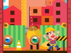 Spill Construction Worker Bubble Shooter