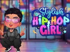 Spill Stylish Hip Hop Girl