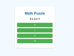 Spill Math Puzzle