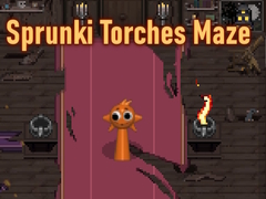 Spill Sprunki Torches Maze