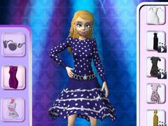 Spill Model Dress Up Makeover Game