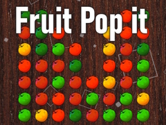 Spill Fruit Pop it