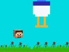 Spill Chicken Jockey Flappy Minecraft