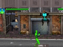 Spill Superhero Fighting
