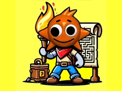 Spill Sprunki Torches Maze