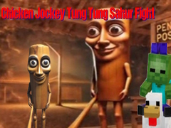 Spill Chicken Jockey Tung Tung Sahur Fight