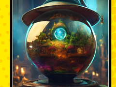 Spill Wizard Jigsaw Puzzle