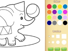 Spill Simple Animal Coloring Book for Kids