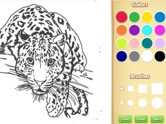 Spill Realistic Animals Coloring Book for Kids