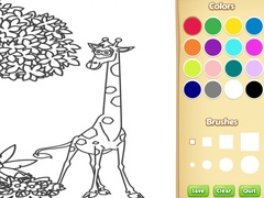 Spill Jungle Animals Coloring Book for Kids