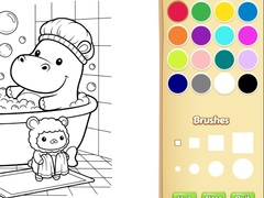 Spill Cozy Friends Coloring Book for Kids