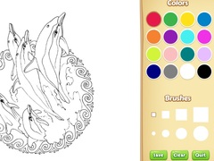 Spill Mandala Coloring Book For Adults