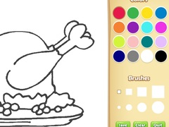 Spill Food Coloring Book For Kids