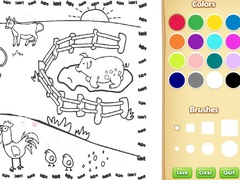 Spill Farming Coloring Book For Kids