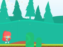 Spill Cute Girl Runner