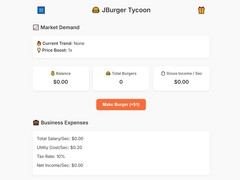 Spill Jburger Tycoon