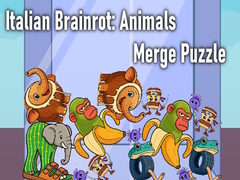 Spill Italian Brainrot: Animals Merge Puzzle