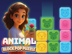 Spill Animal Block Pop Puzzle