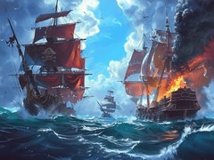 Spill Pirate Ships: Build and Fight