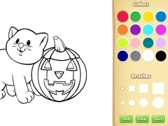Spill Halloween Coloring Book
