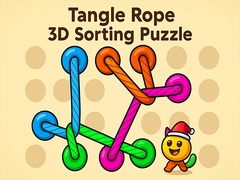 Spill Hazel Tangle Rope 3D: Sorting Puzzle
