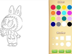 Spill Chibi Labubu Coloring Book for Kids