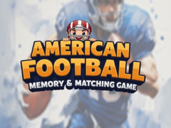 Spill American Football Memory & Matching Game
