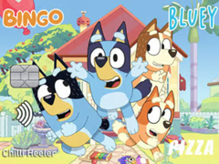 Spill Jigsaw Puzzle: Bluey Credit Card