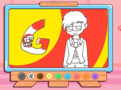 Spill Coloring Book: Alphabet Lore G