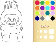 Spill Easy Labubu Coloring Book
