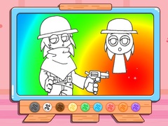 Spill Coloring Book: Sprunki Tunner