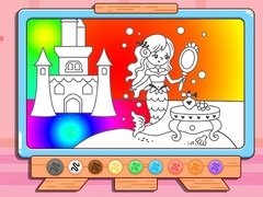 Spill Coloring Book: Mermaid Makeup