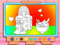 Spill Coloring Book: Unicorn Chef