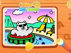 Spill Color By Code: Polar Bear