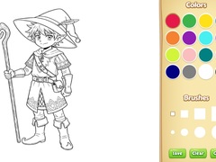 Spill Elf Coloring Book