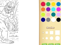 Spill Bigfoot Coloring Book