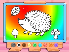 Spill Coloring Book: Hedgehog
