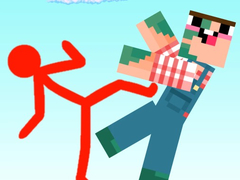 Spill Red Stickman vs Craftmans