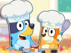 Spill Jigsaw Puzzle: Bluey & Bingo Fancy Cooking