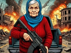 Spill Grandma with machine-gun: Apocalypsis