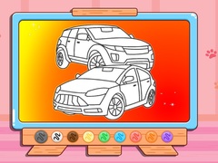 Spill Coloring Book: Sports Car