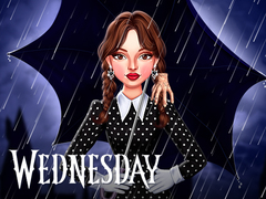 Spill Celebrity Wednesday Addams Style