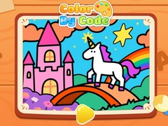 Spill Color By Code: Rainbow Unicorn